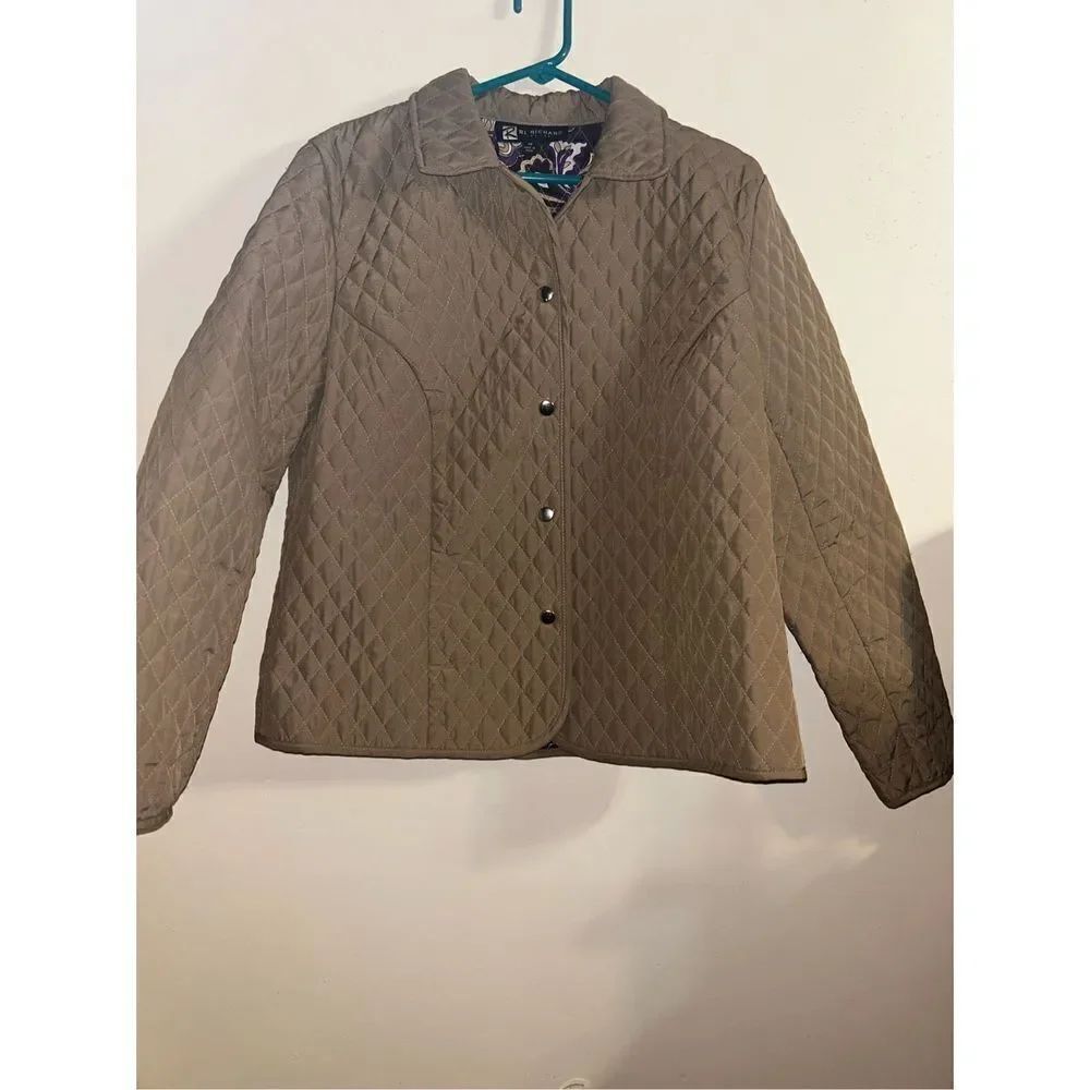 Button up quilted jacket size 14